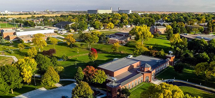 aerial fall campus 2