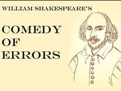 Comedy of Errors by Shakespeare graphic