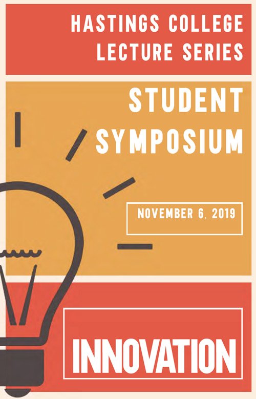 Student symposium booklet cover