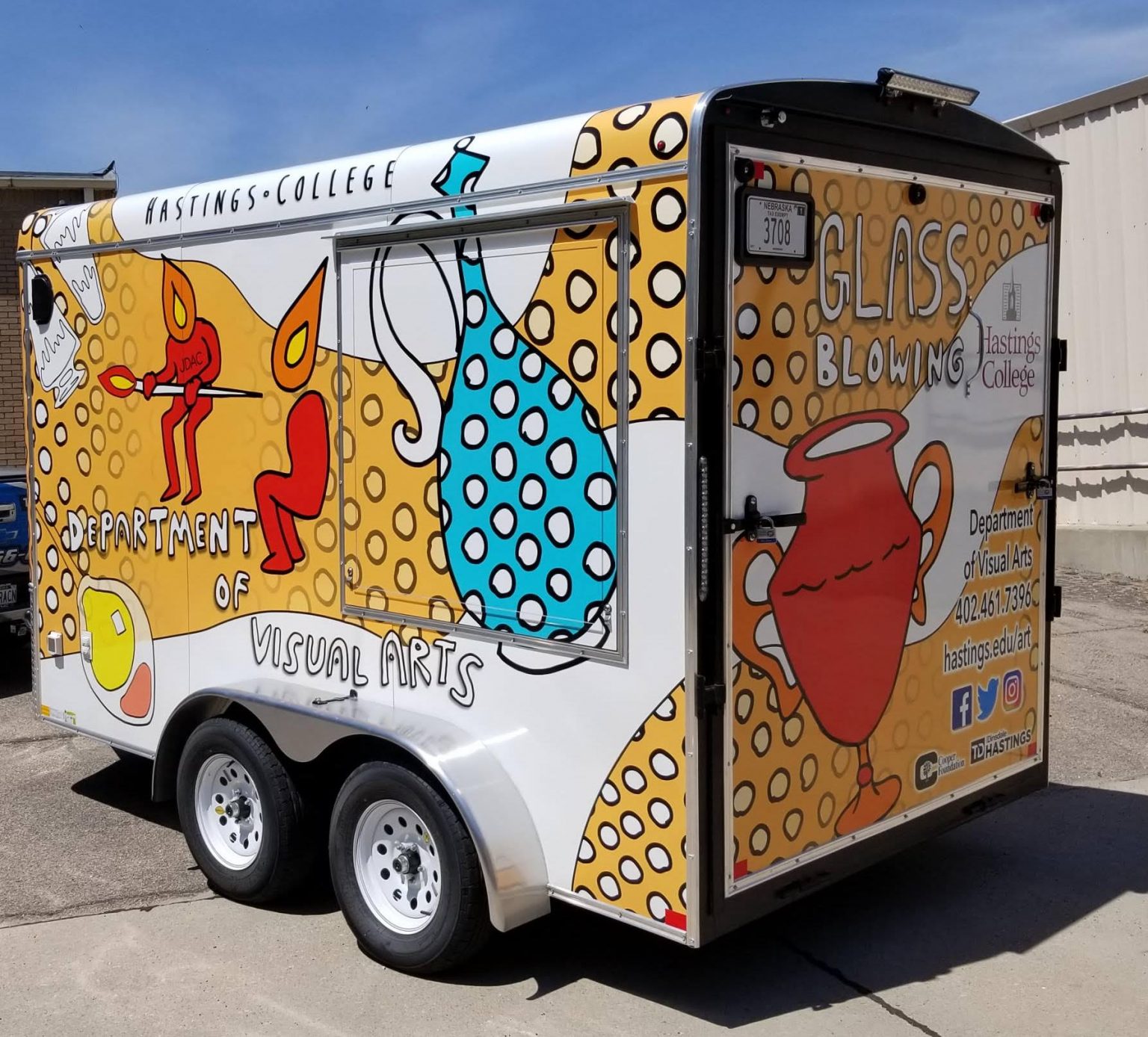 Mobile Glass Studio Hastings College