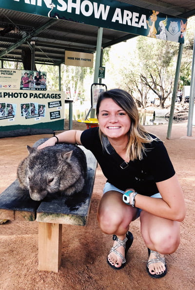 Allison Matousek in Australia.