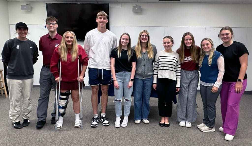Academic honorary Alpha Chi inducts 12 new members 1 AlphaChi fall25w
