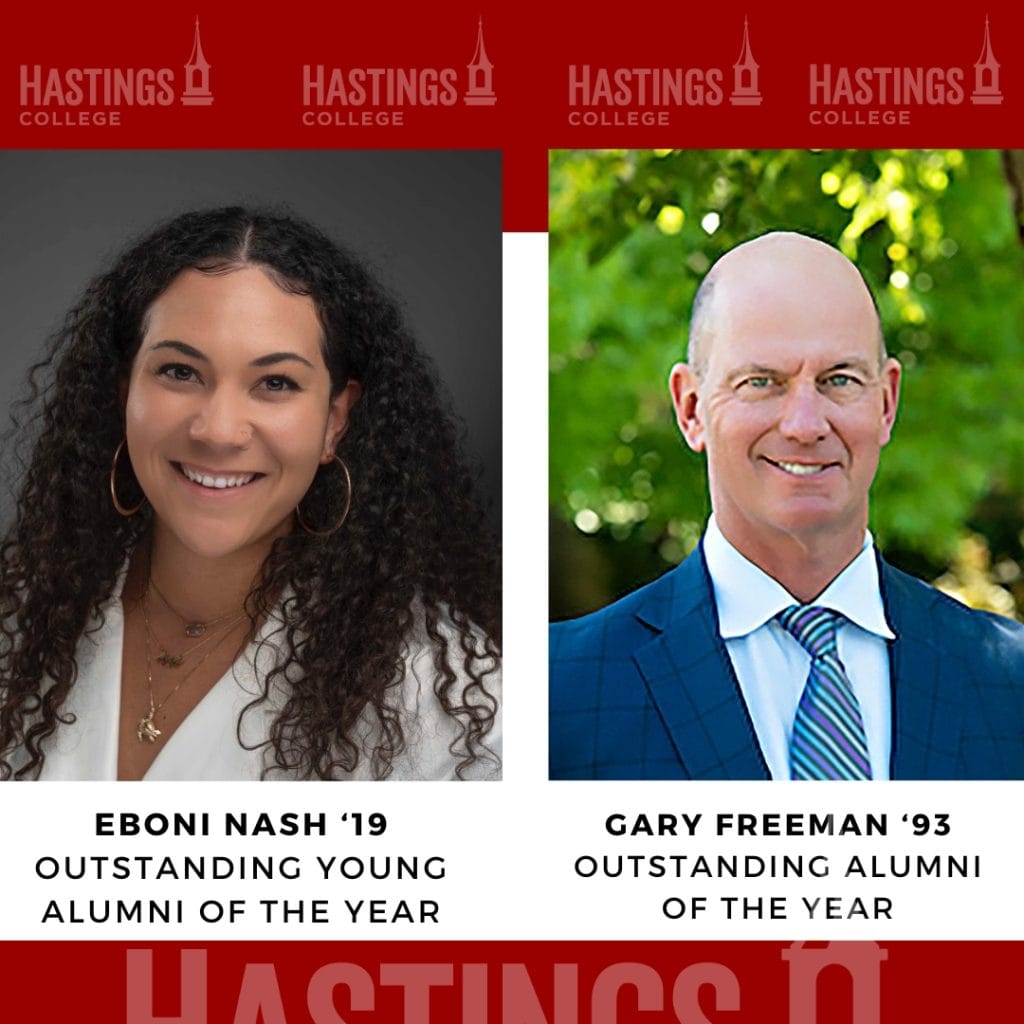 Photo of Eboni Nash and Gary Freeman.