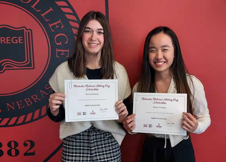 Eight students awarded scholarships at regional History Day Hastings