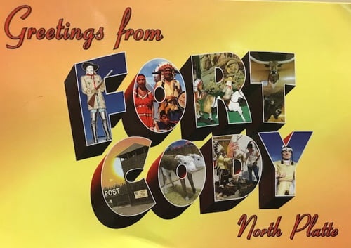 Fort Cody postcard 2019