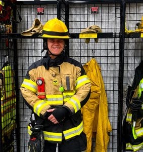 Hastings College wildlife biology major fights wildfires with U.S. Forest Service 1 Jaedyn Adler 26w2