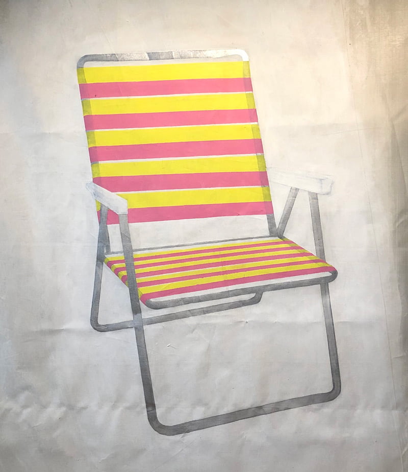 Larson chair painting w