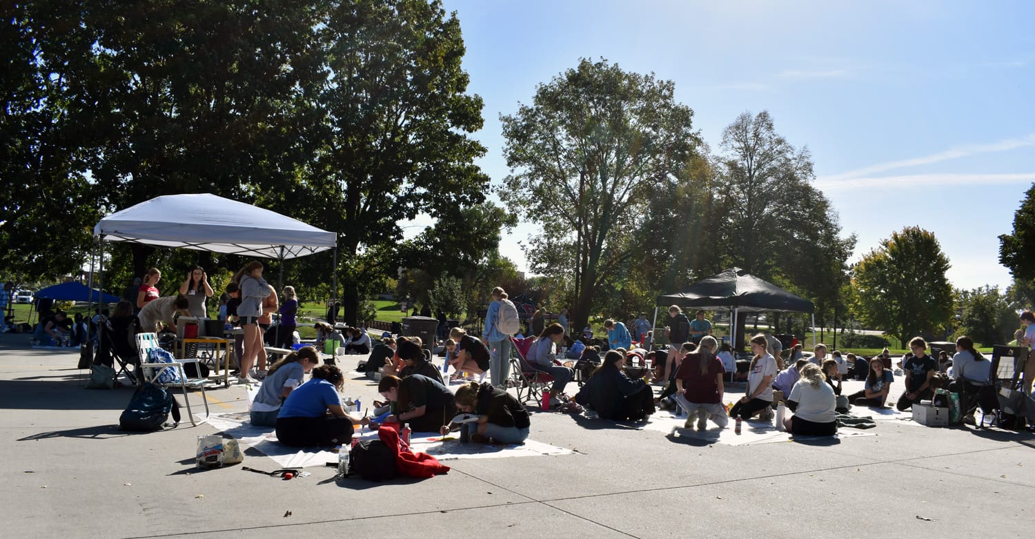 Hastings College to host more than 200 high school students for 10th annual Mural Day competition 1 MuralDay 24w