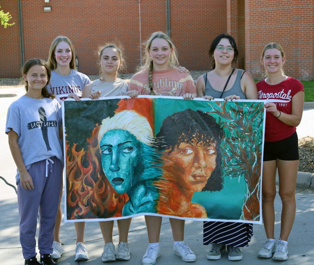 Hastings College to host more than 200 high school students for 10th annual Mural Day competition 2 MuralDay Waverly 24a