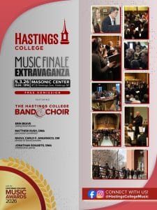 Music Finale Extravaganza on Sunday, May 3