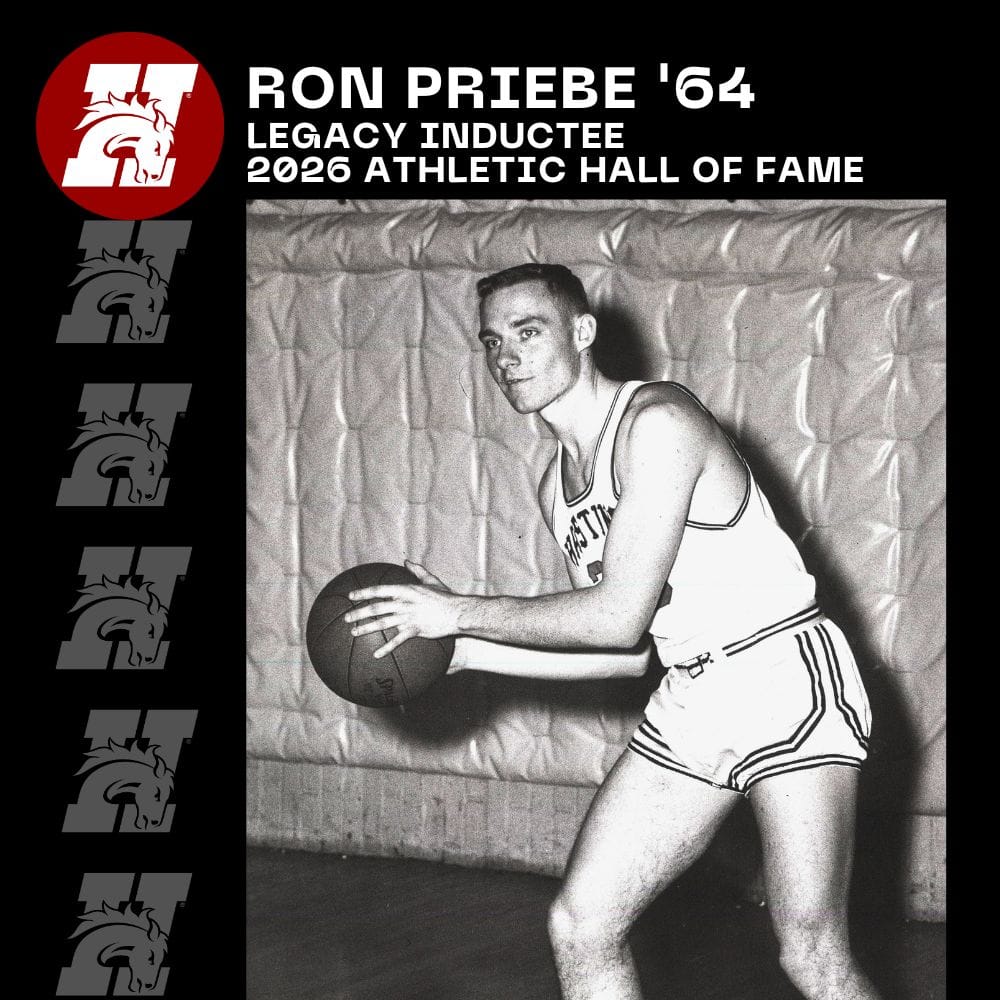 Ron Priebe ‘64 added to Hastings College Athletic Hall of Fame class as Legacy inductee - Hastings College