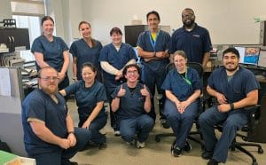 Internship helps Castellanos grow in science and confidence 2 Sam Acosta Castellanos quality group 25wb