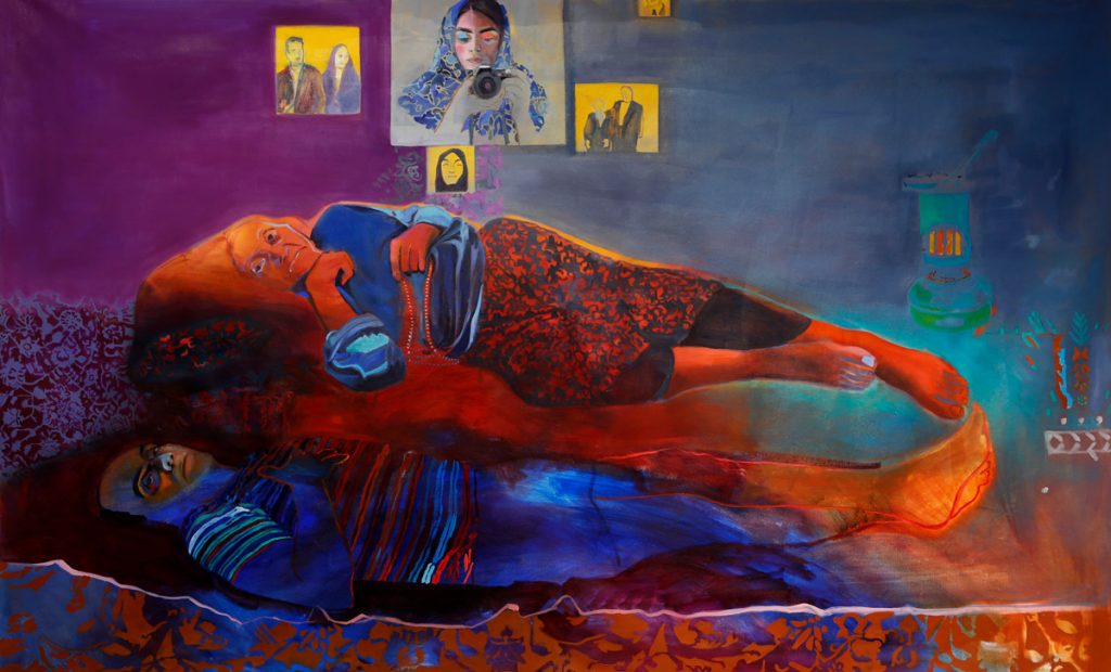 Shabnam Jannesari Hierarchy Oil on Canvas w