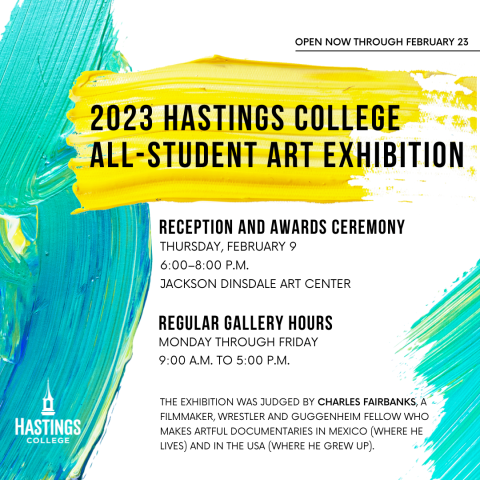 2023 Hastings College All-Student Art Exhibition