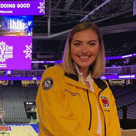 Andie Paschal at a CityYear event