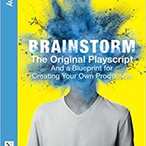 Brainstorm theatre show poster graphic