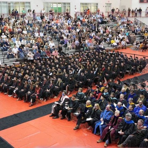 Hastings College held its 136th Commencement on Saturday, May 14, 2022. During the ceremony, the College awarded degrees to 175 undergraduates and seven Master of Arts in Teaching graduates.