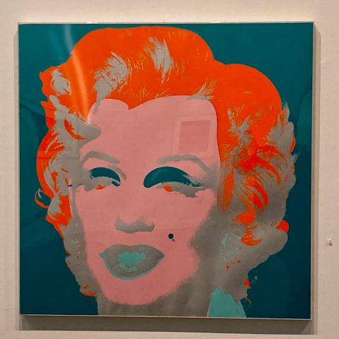 Marylin by Andy Warhol, silkscreen, 1977.