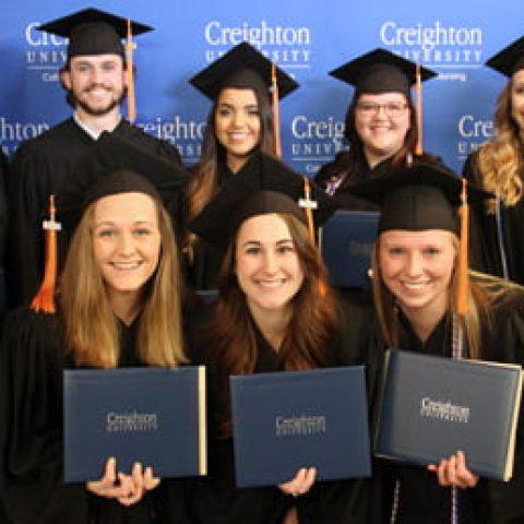 Photo of Hastings College nursing graduates