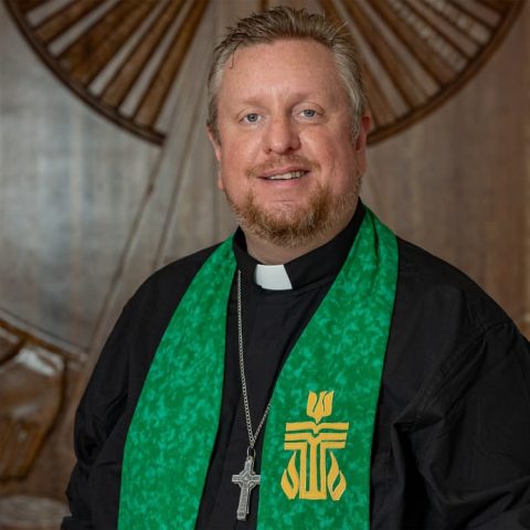 Rev. Tony Larson, Co-Moderator of the Presbyterian Church (USA), will be on campus to lead a special chapel service on Wednesday, November 5, at 1:30 p.m. in French Memorial Chapel.