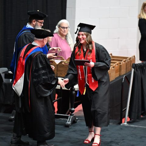 Molly Kammerer, who graduated in May, found her place at Hastings College.