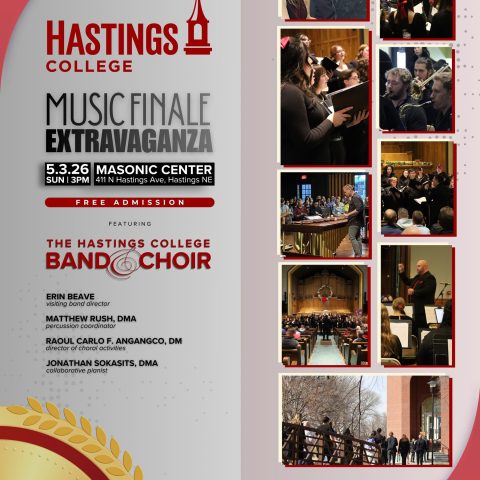 Music Finale Extravaganza on Sunday, May 3