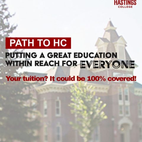 Graphic that says Path to HC and how it may cover full tuition for some people.