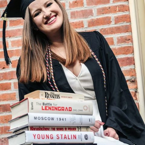 Rachel Schmalz, a 2021 Hastings College graduate, received a Fulbright to teach in Moldova for the 2021-22 academic year.