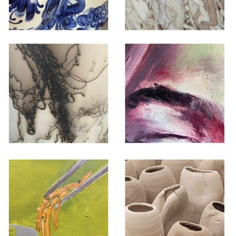 The first senior thesis gallery show of the spring opens April 3 in the Jackson Dinsdale Art Center.