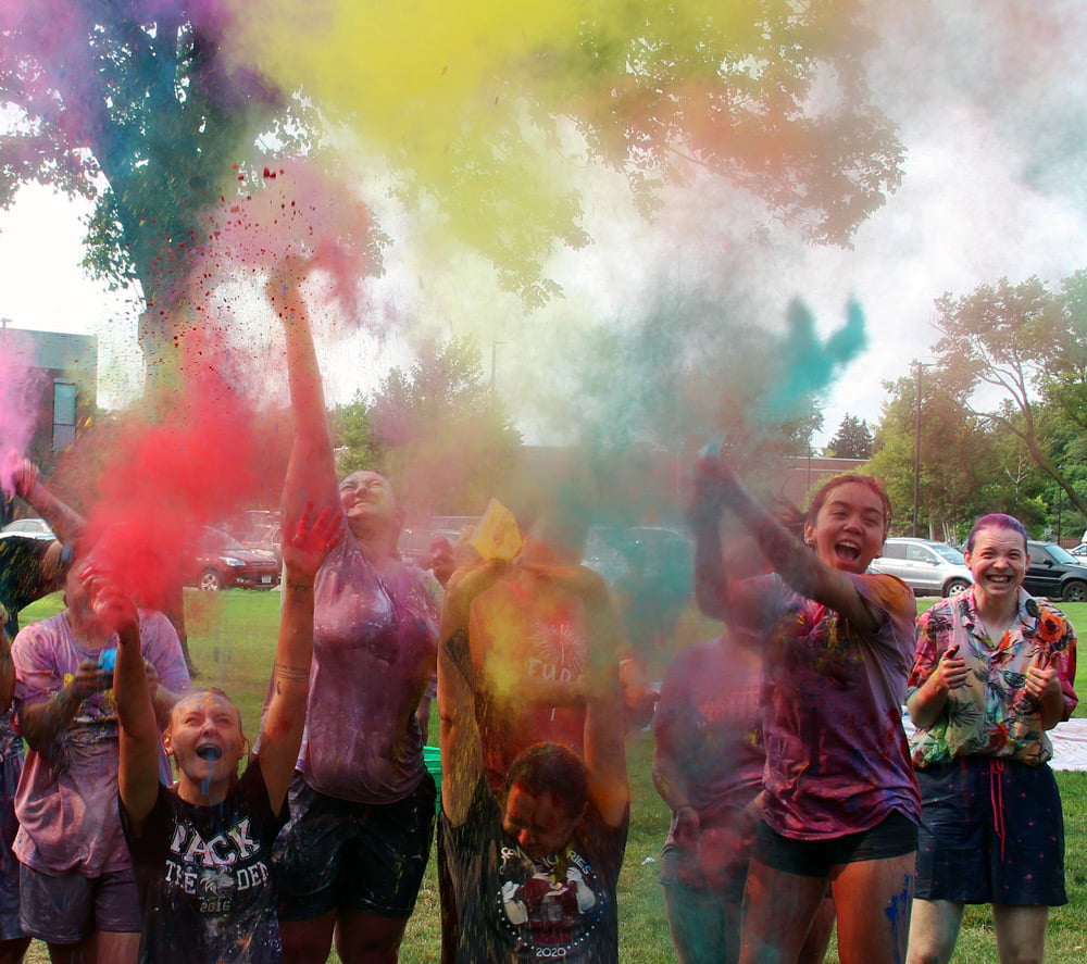 Paint Wars is a fun — and colorful! — annual event.