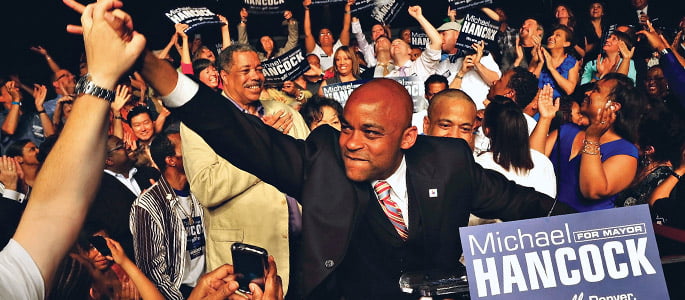 Hastings College graduate Michael Hancock elected mayor of Denver Colorado